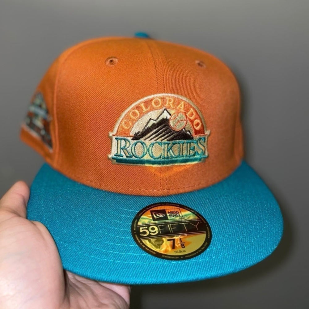 Myfitteds Colorado Rockies 1998 ASG “Mesa Verde NP inspired size 7 1/8 brand new